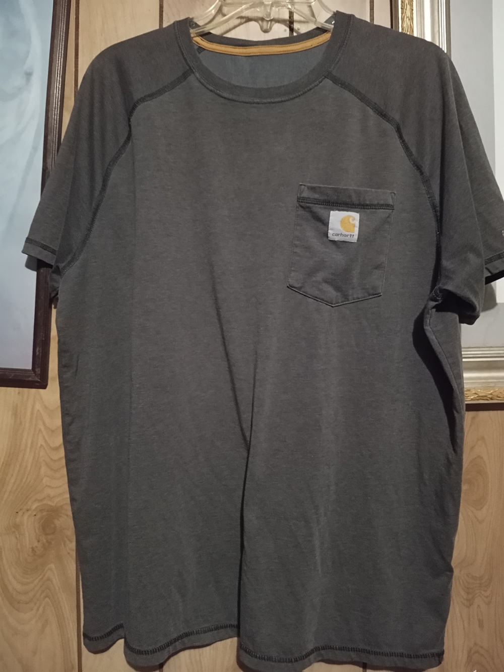 #FREE Carhartt Men's Pocket Short-Sleeve Tee in Charcoal